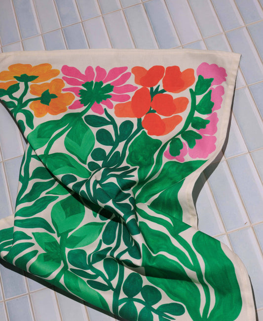 Wildflower Regeneration Tea Towel