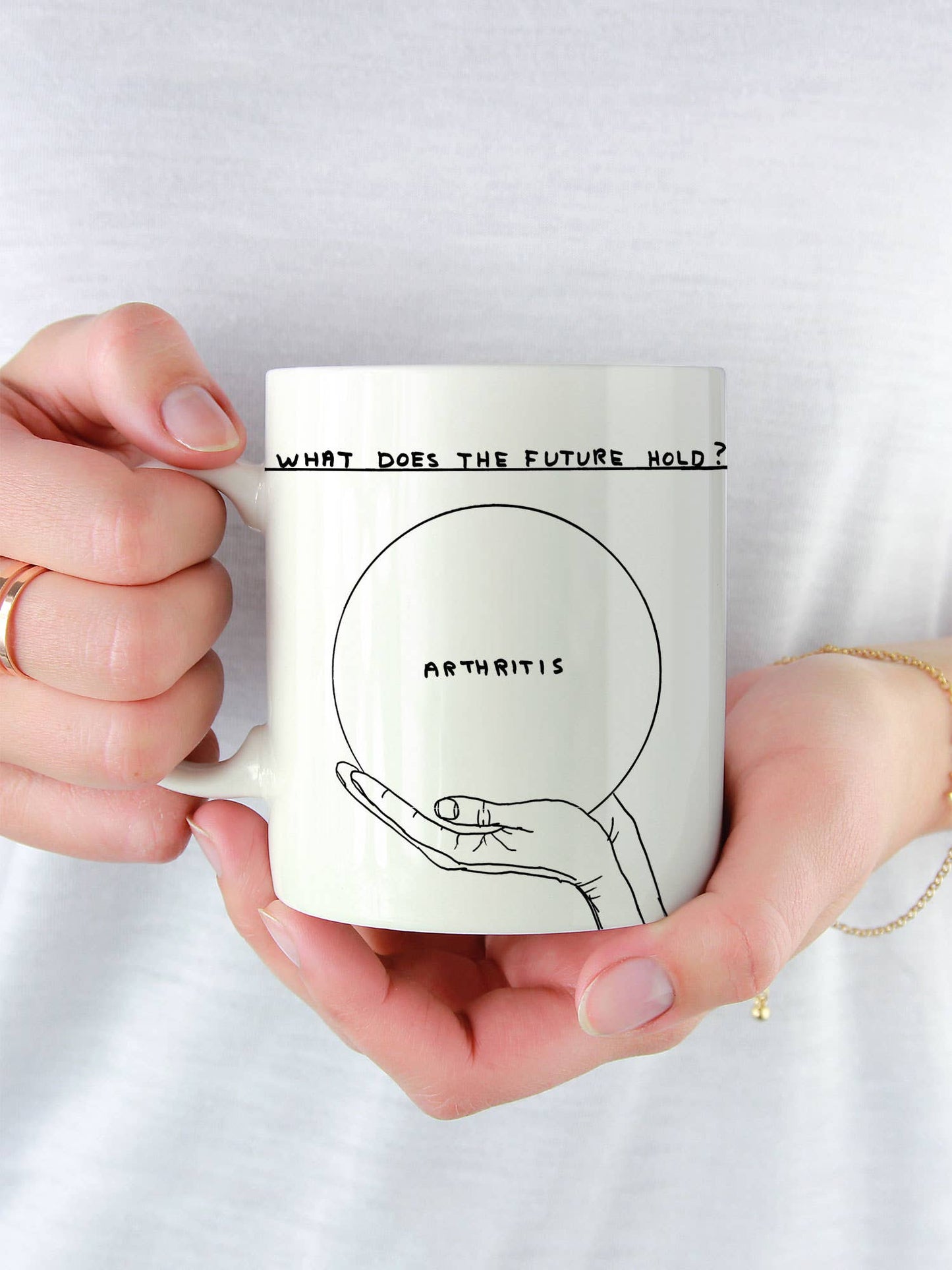 Arthritis David Shrigley Mug