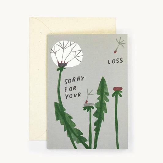 Sorry For Your Loss Greeting Card