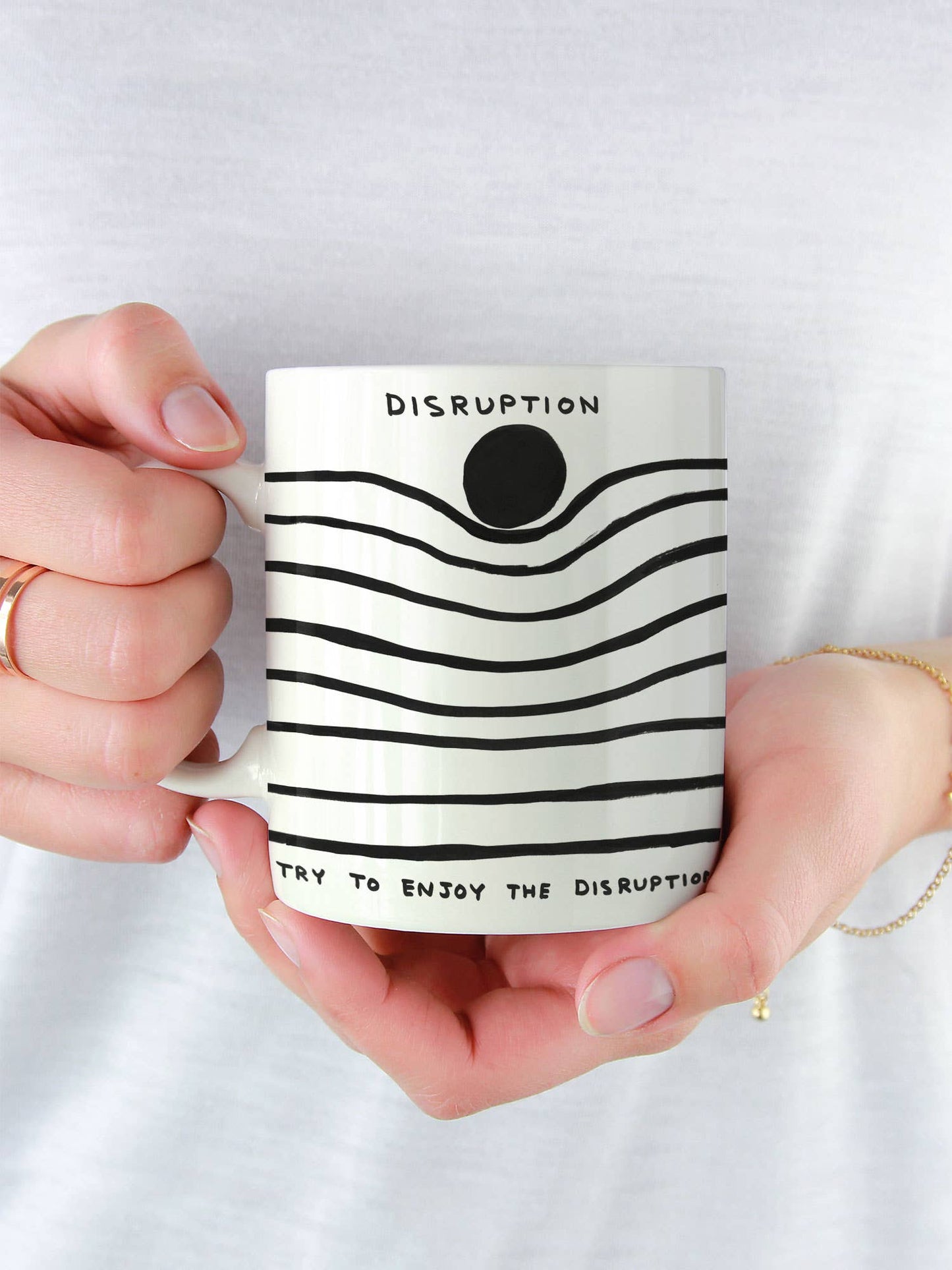 Disruption - David Shrigley Mug