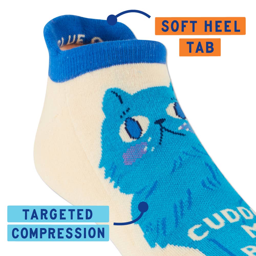 Cuddle Me Sneaker Socks S/M