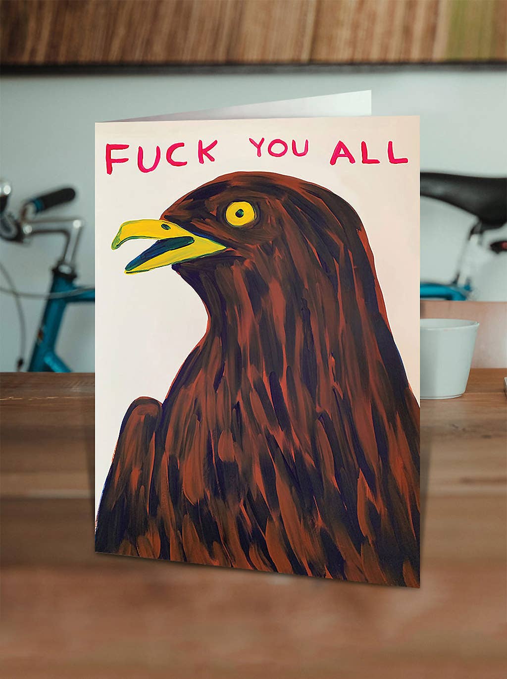 Fuck You All David Shrigley Card