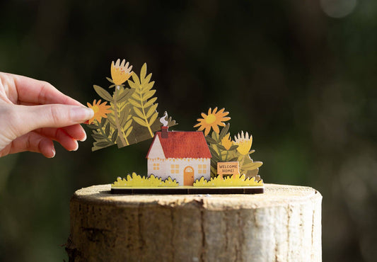 NEW HOME POP OUT CARD