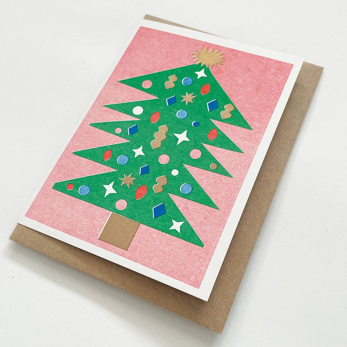 'Tree' Christmas / Holiday Card by Lizzie Lomax