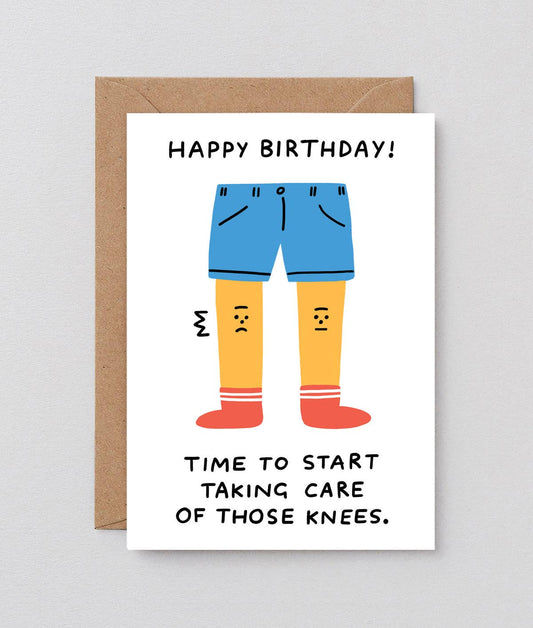 Happy Birthday Take Care Greetings Card