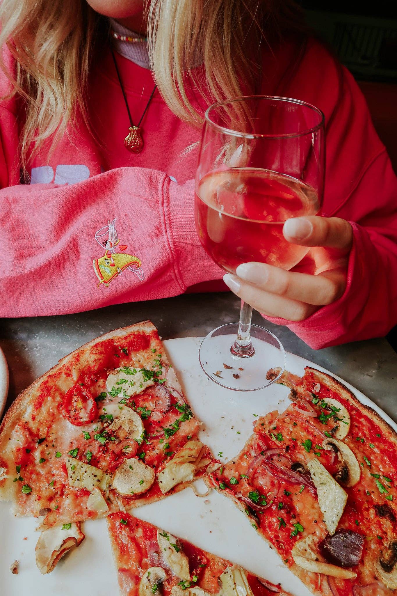 The Pizza & Wine Oversized Sweatshirt