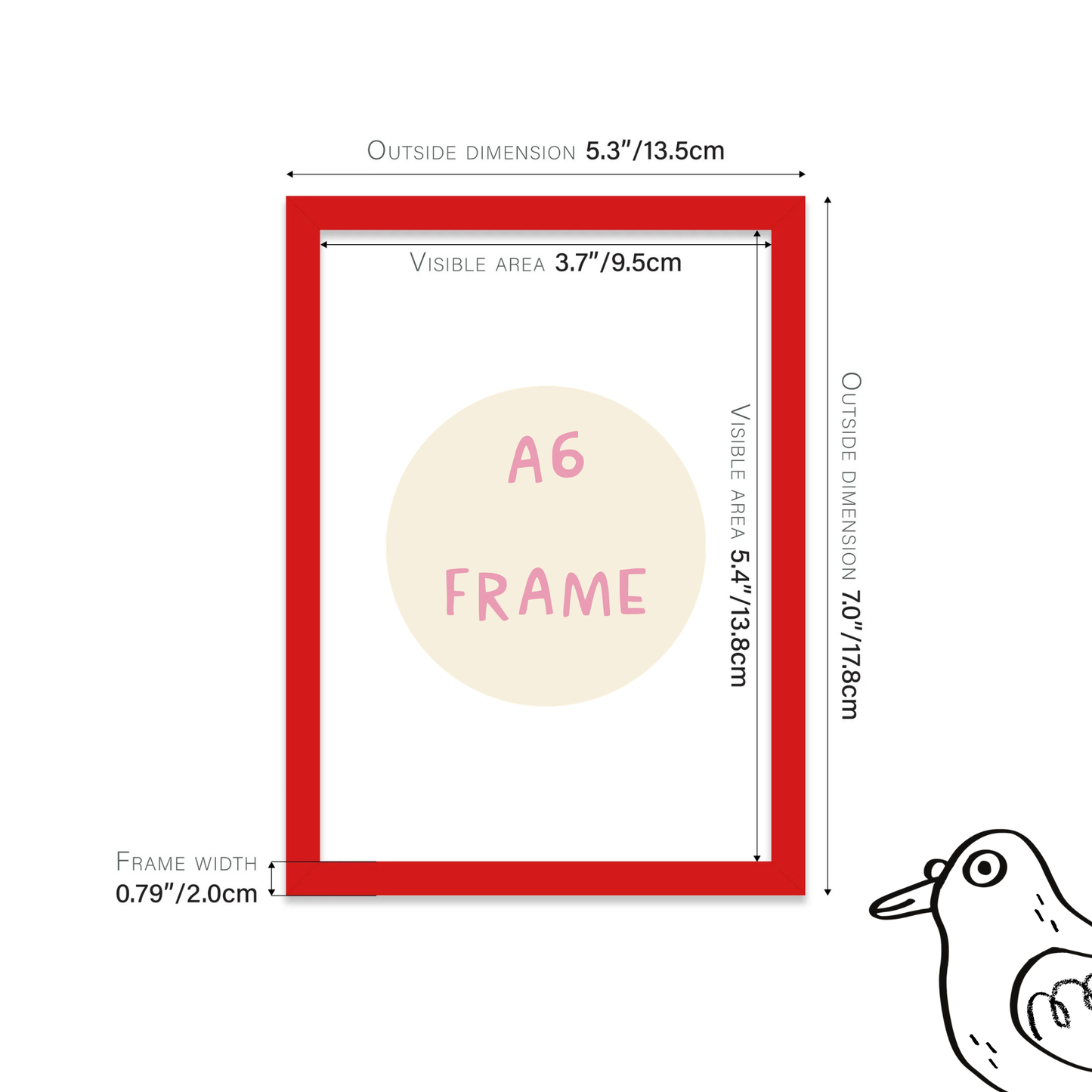 A6 Picture Frame
