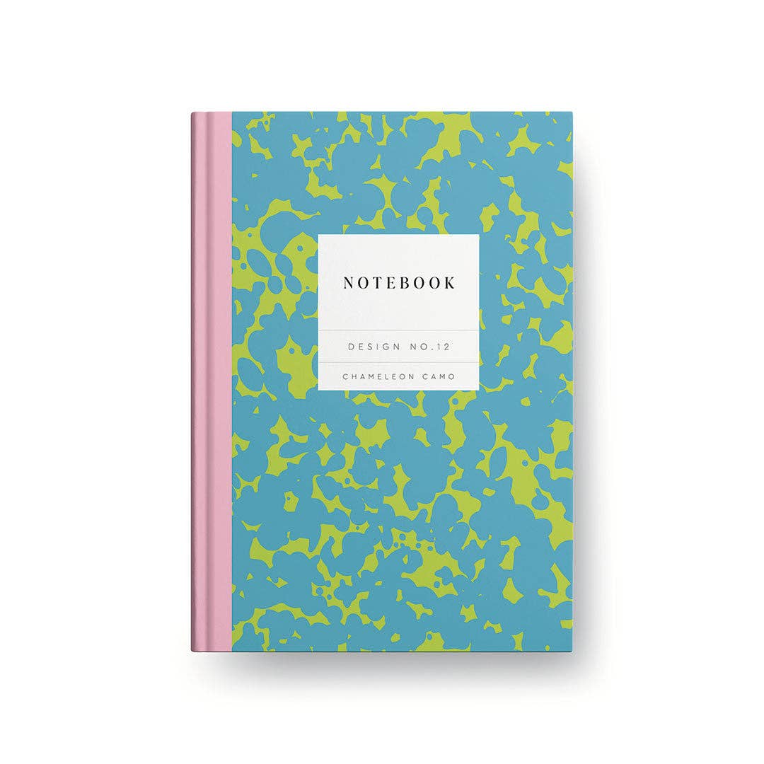 Kaleido No.12 Chameleon Camo Hardback Notebook (10584)