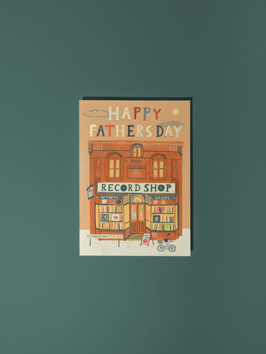 Happy Father's Day | Eclectic Vinyl Lover Card