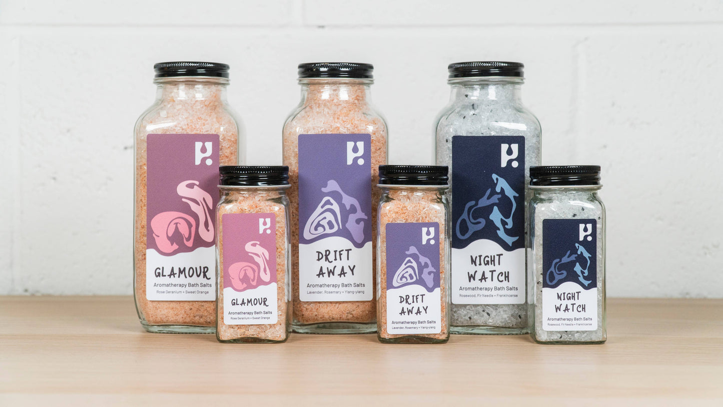 Night Watch Bath Salts glass 500g