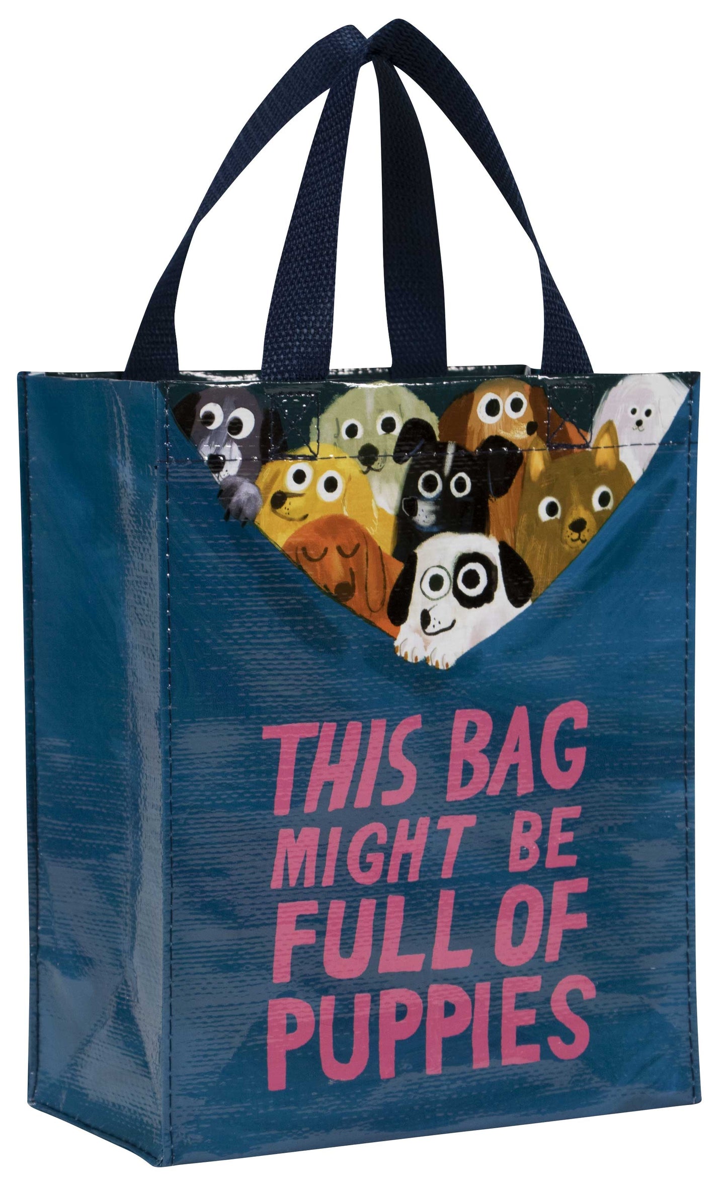 Bag Full of Puppies Handy Tote by Blue Q