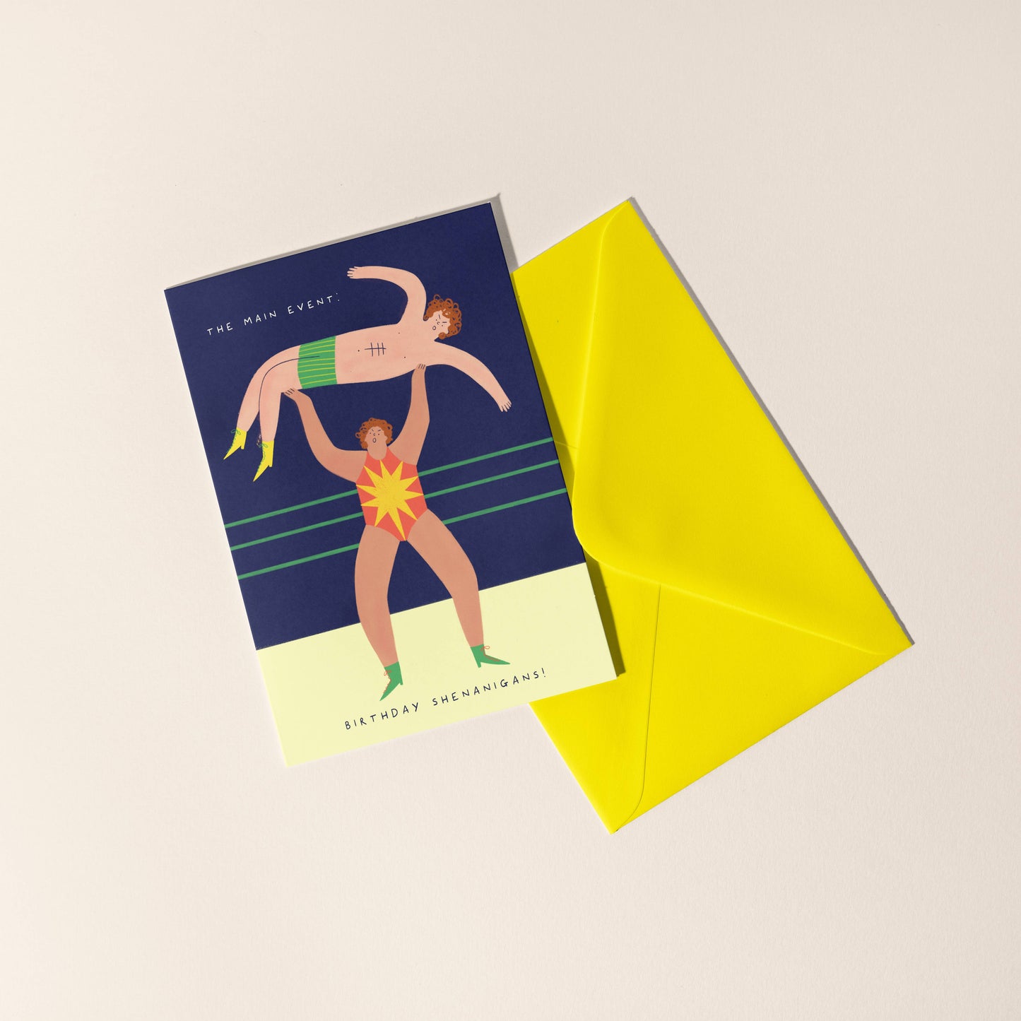 The main Event, Birthday Shenanigans Greeting Card