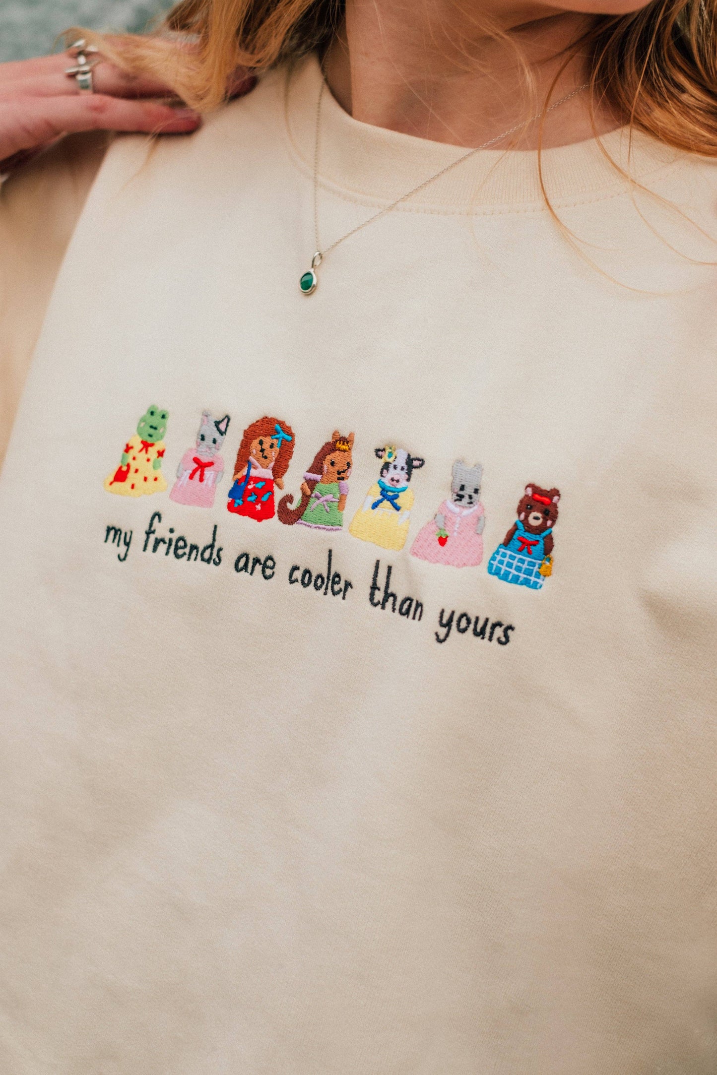 Sylvanian Families Embroidered Sweatshirt