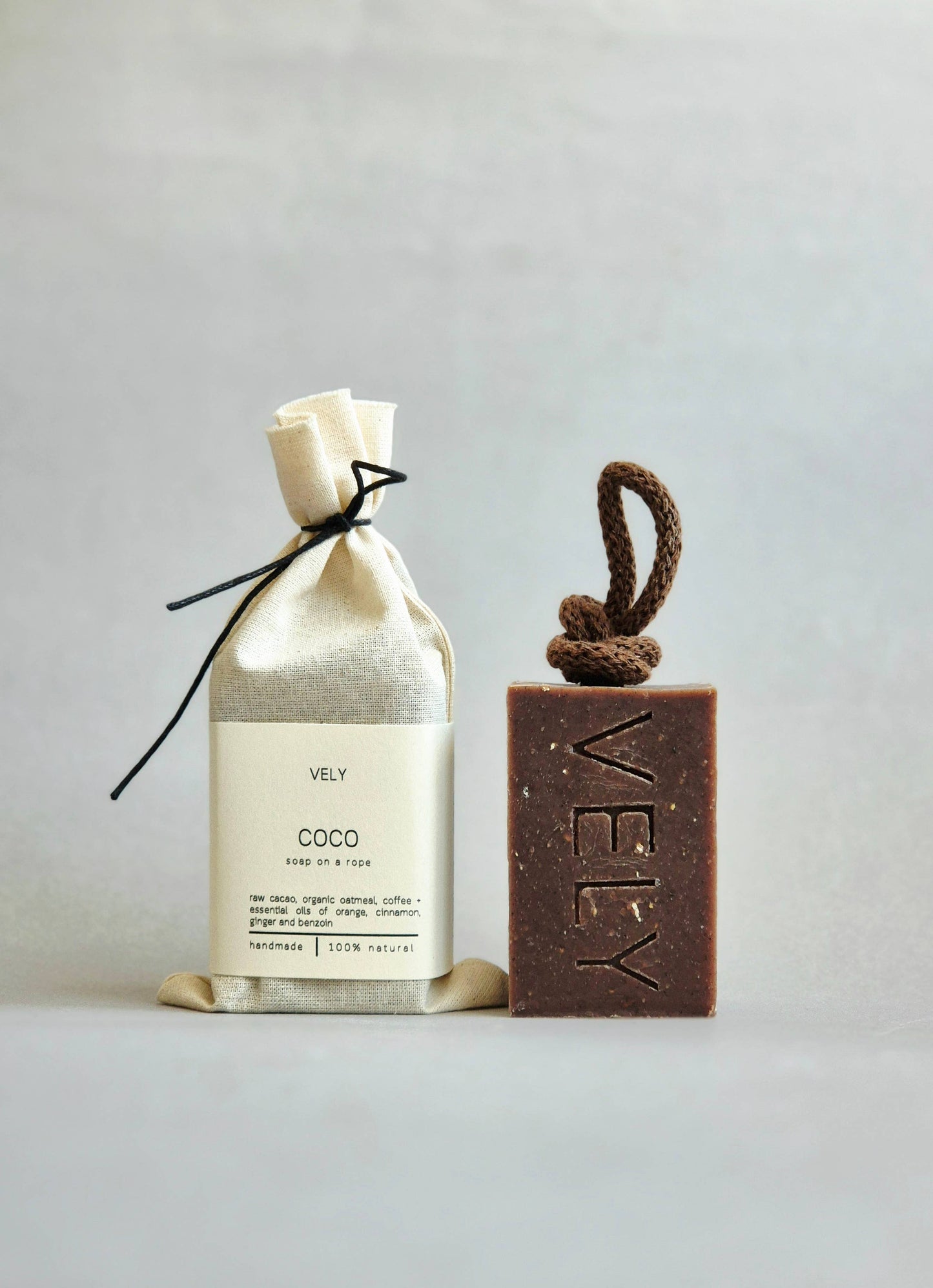 COCO Natural Handmade Soap On A Rope