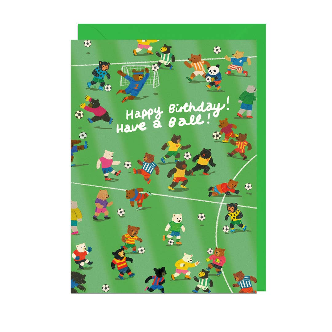Happy Birthday Have A Ball Greeting card