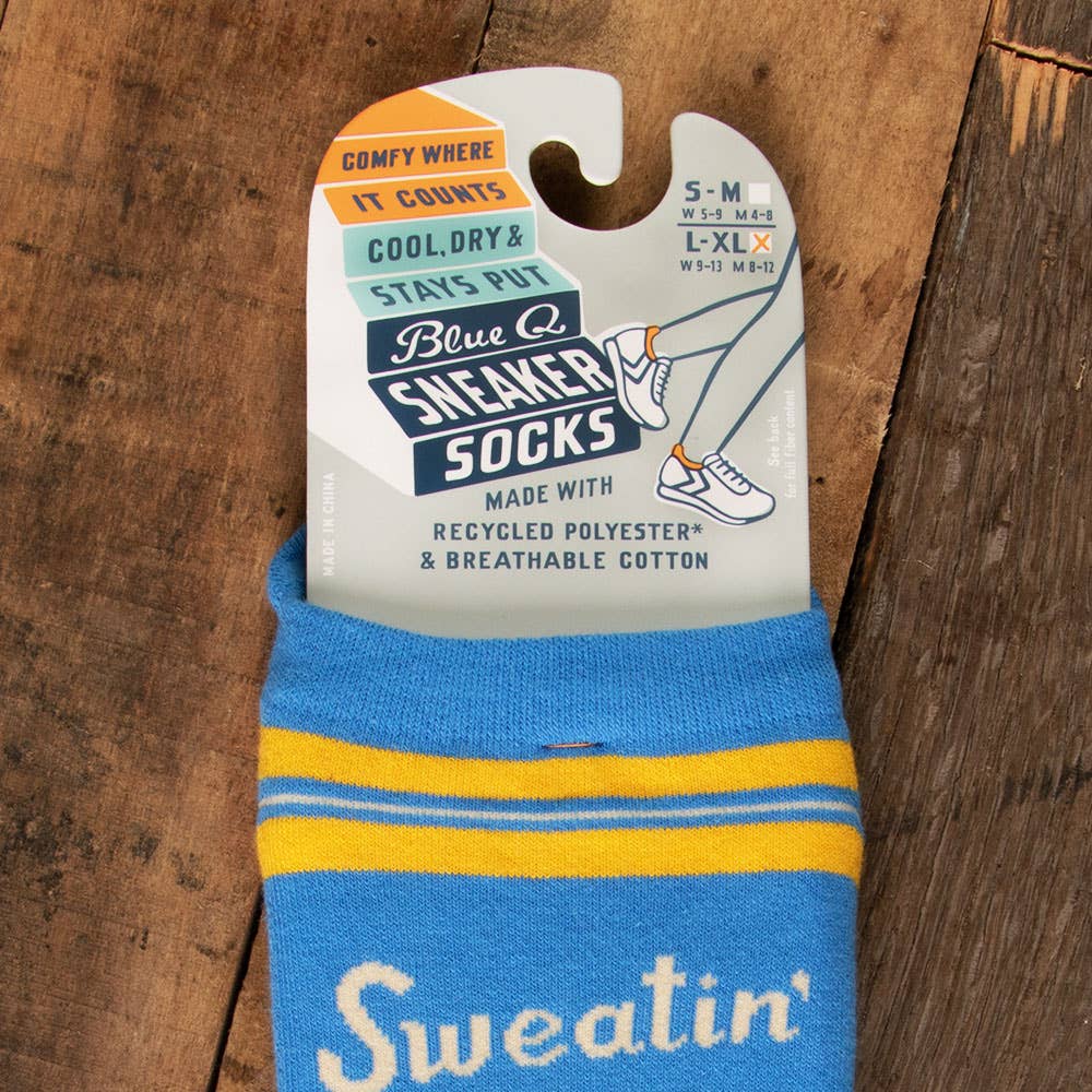 Sweatin Snacks Sneaker Socks S/M