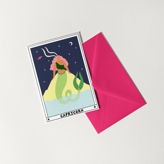Tarot Capricorn Birthday Card | Horoscope | Zodiac Birthday