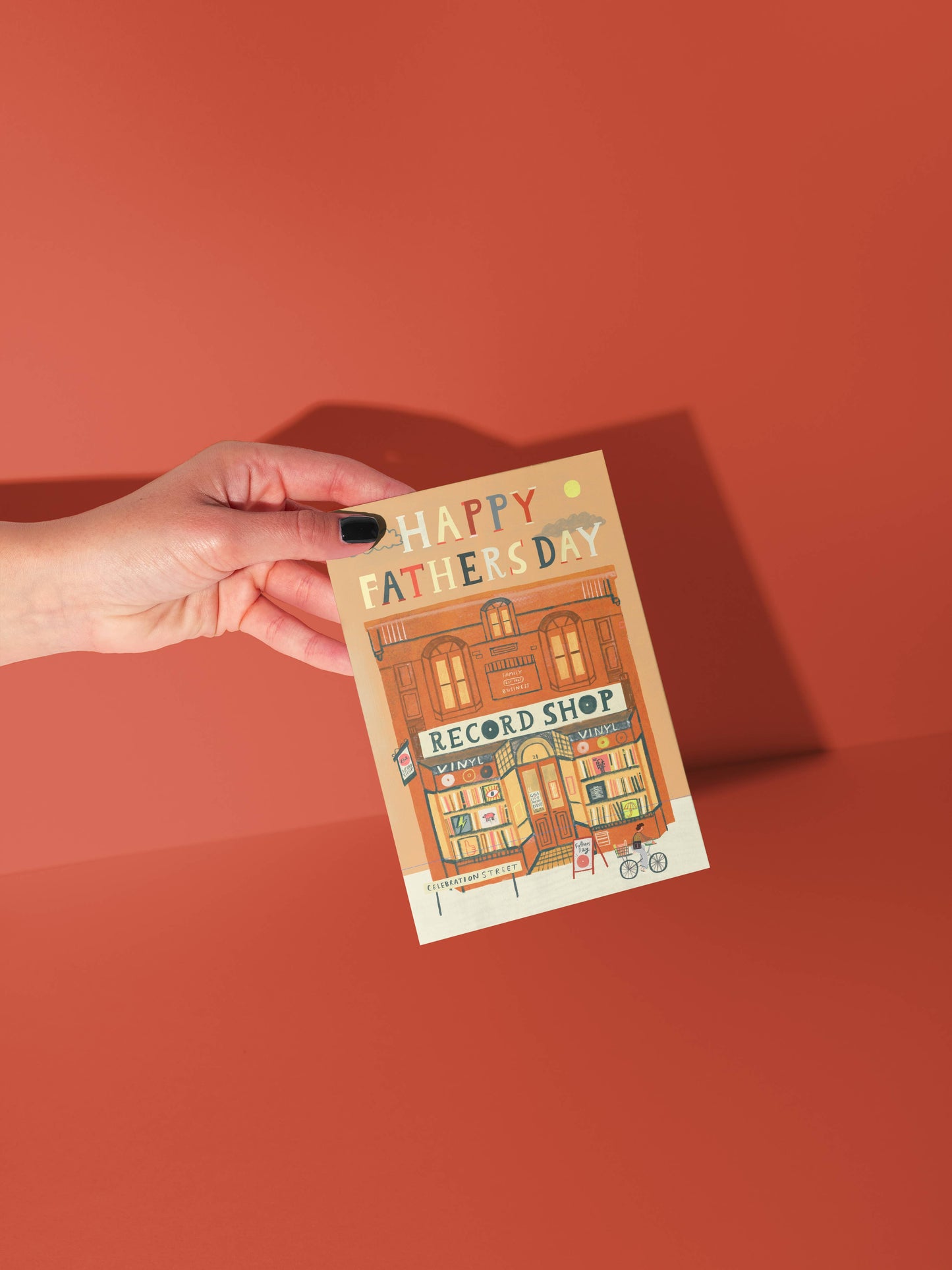 Happy Father's Day | Eclectic Vinyl Lover Card