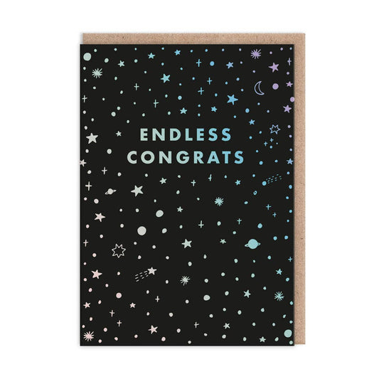 Endless Congrats Stars Congratulations Card