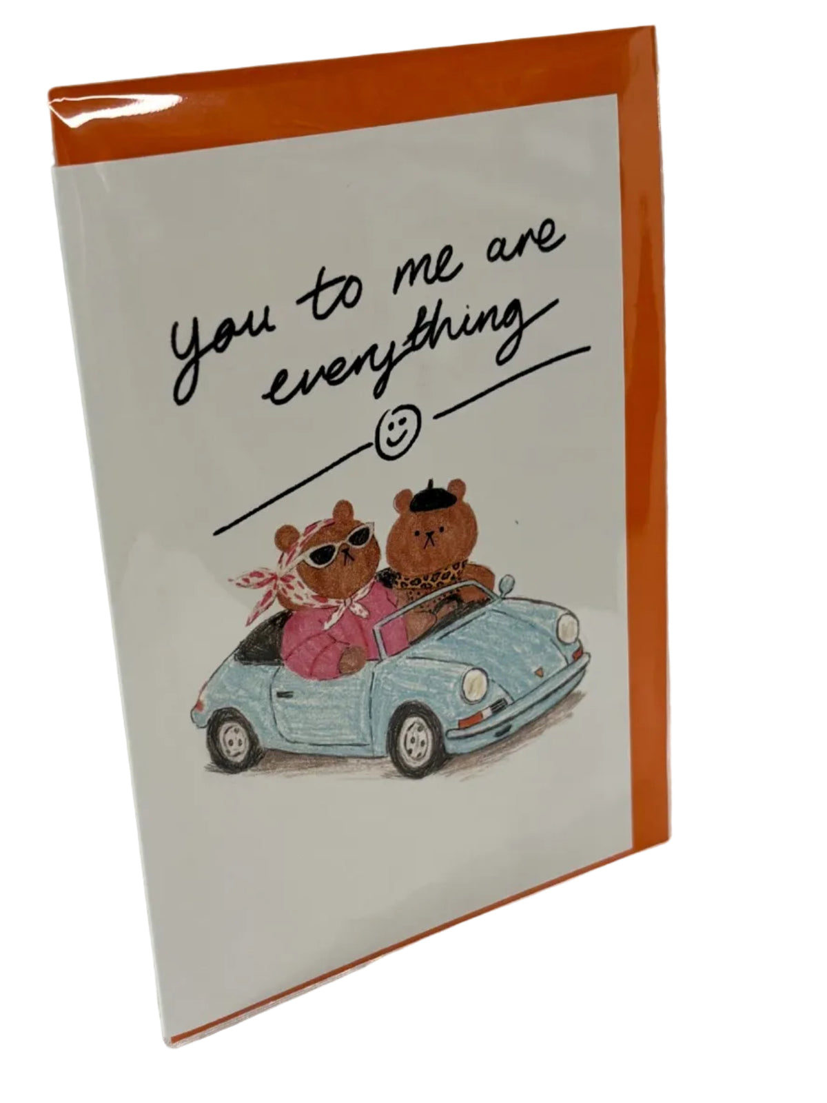 You To Me Are Everything Bear Greeting Card