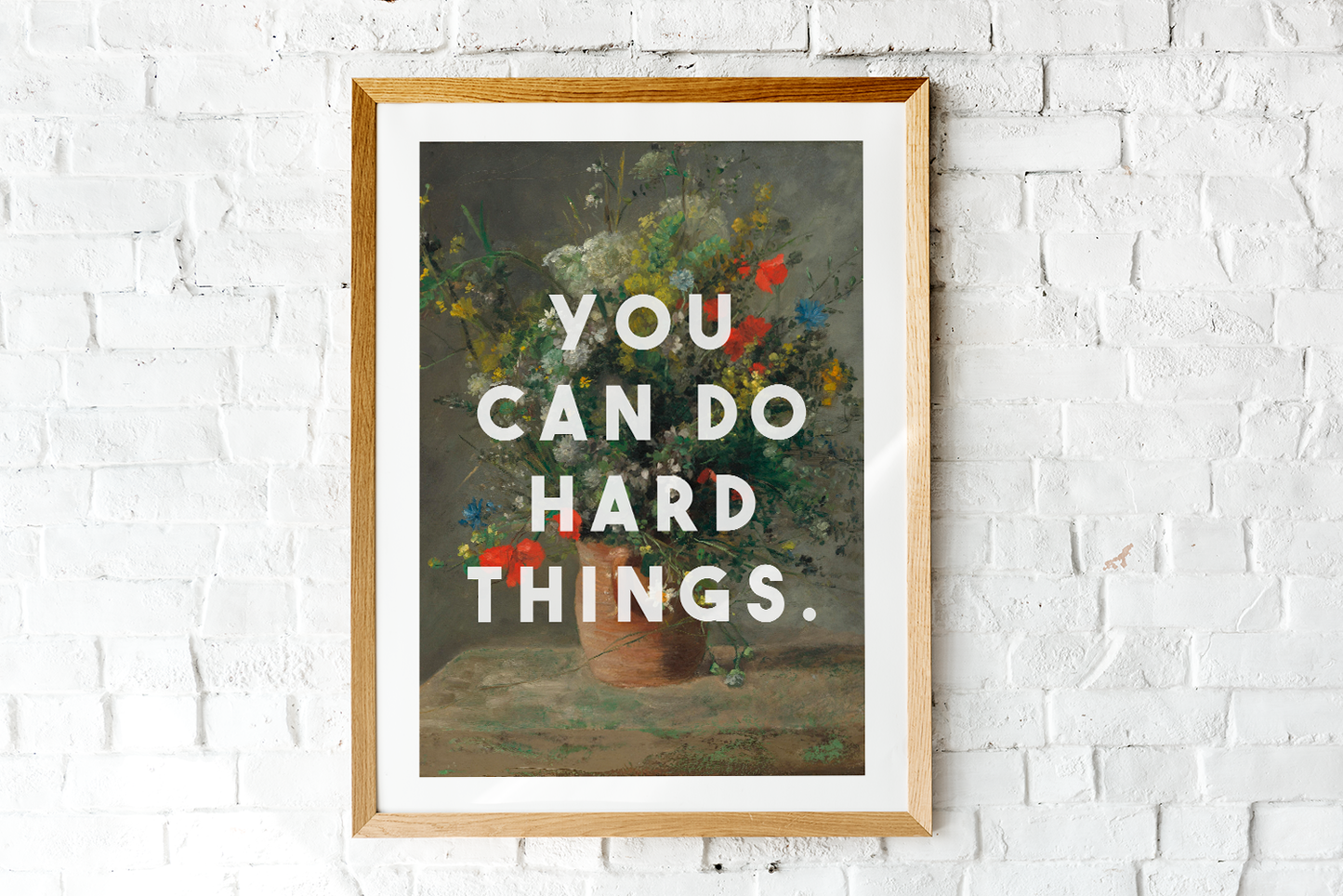 You Can Do Hard Things Art Print