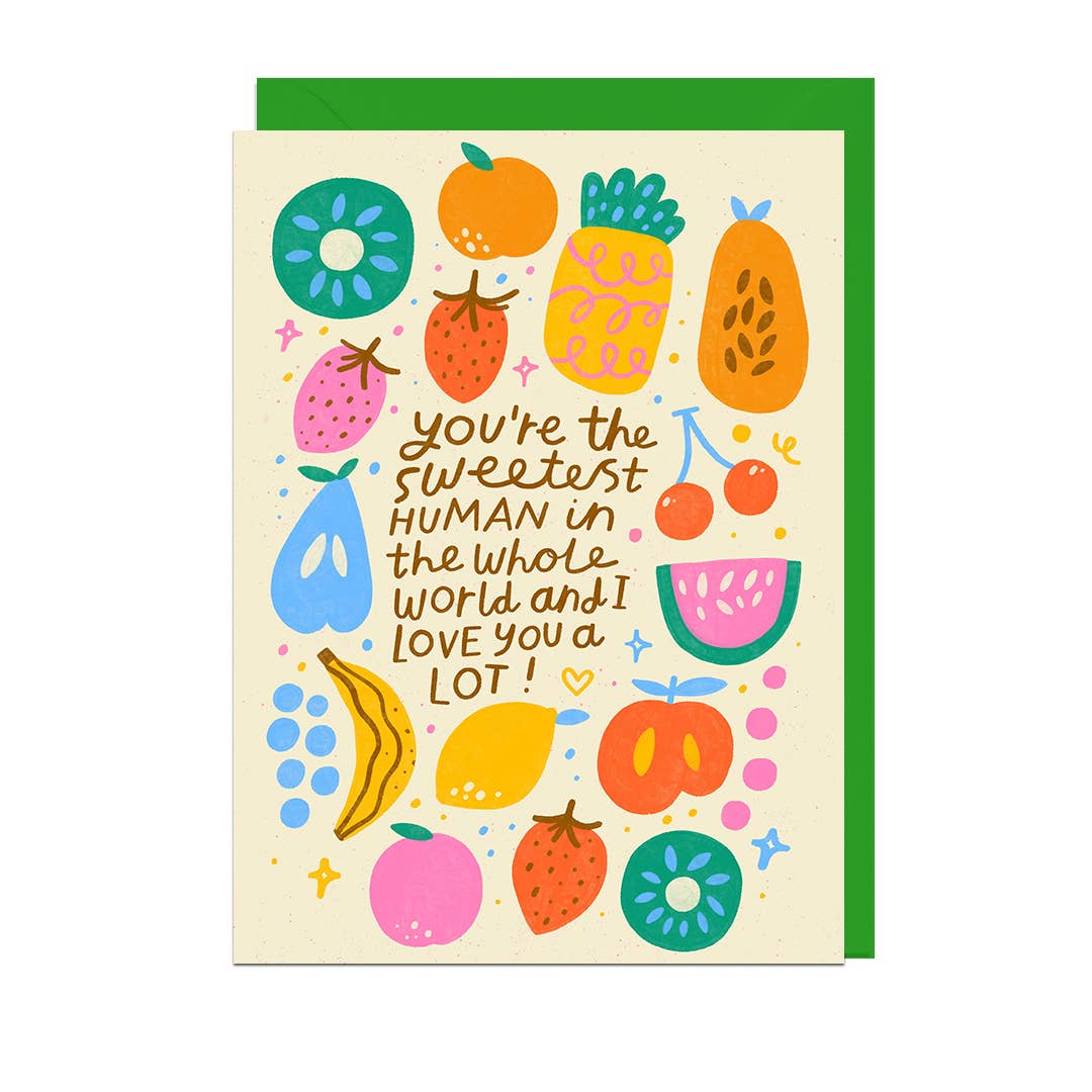 Sweetest Human Greeting Card