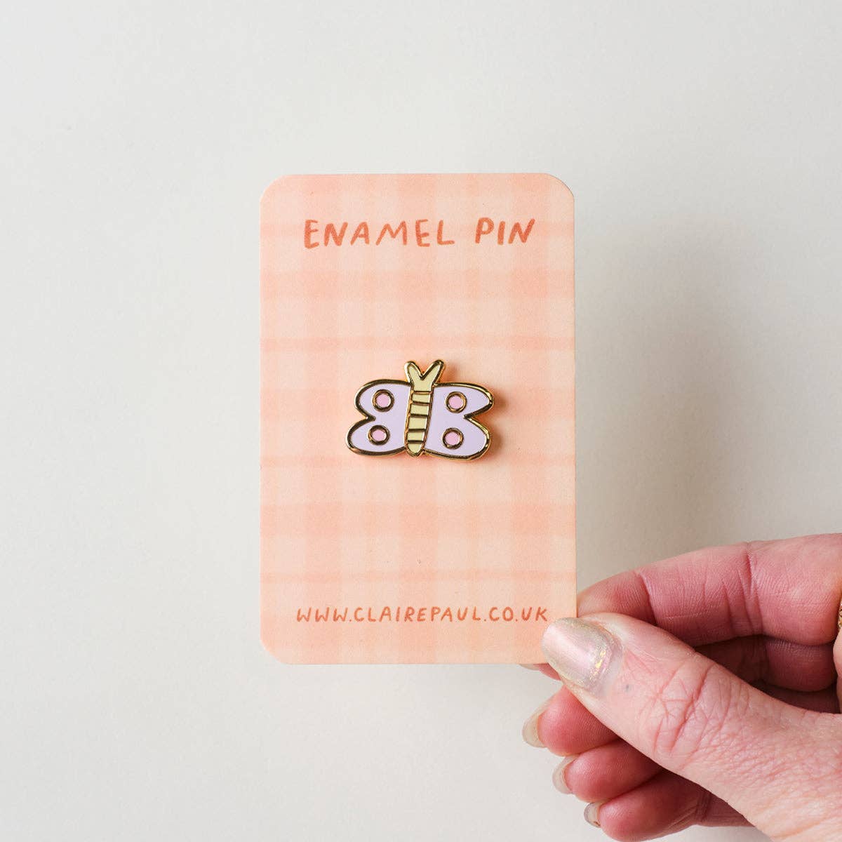 Butterfly Enamel Pin Badge