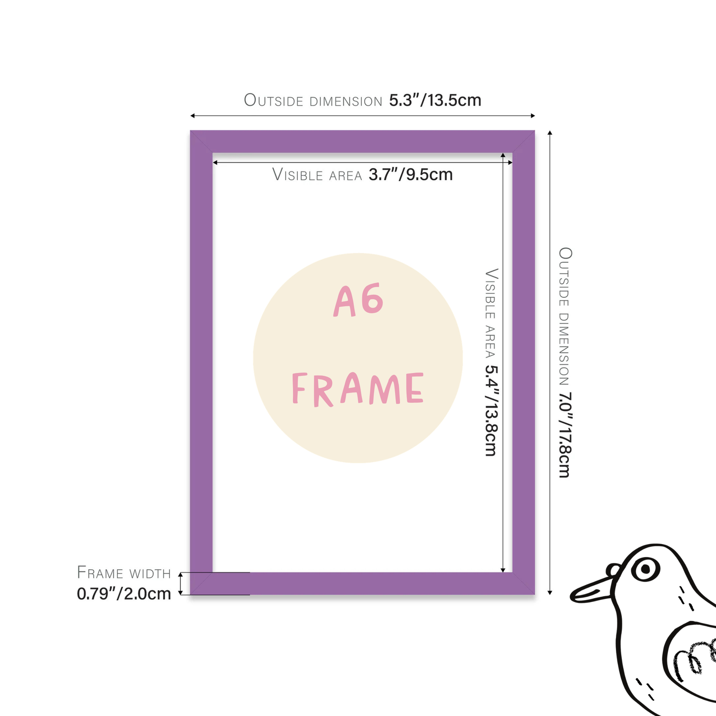 A6 Picture Frame