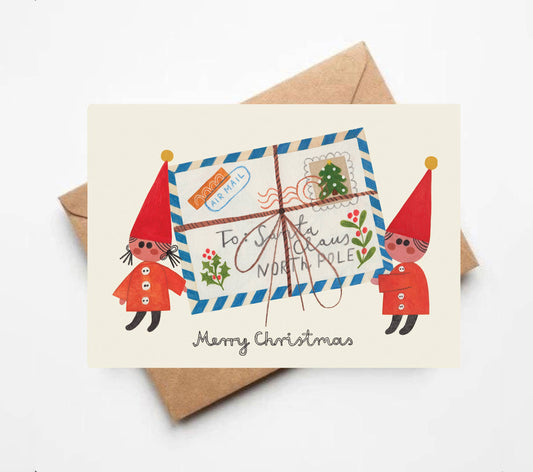 CHRISTMAS ELVES 2 card