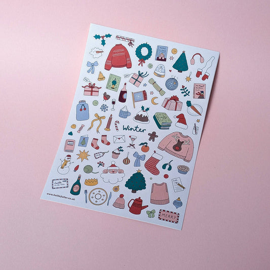 Winter Sticker Sheet