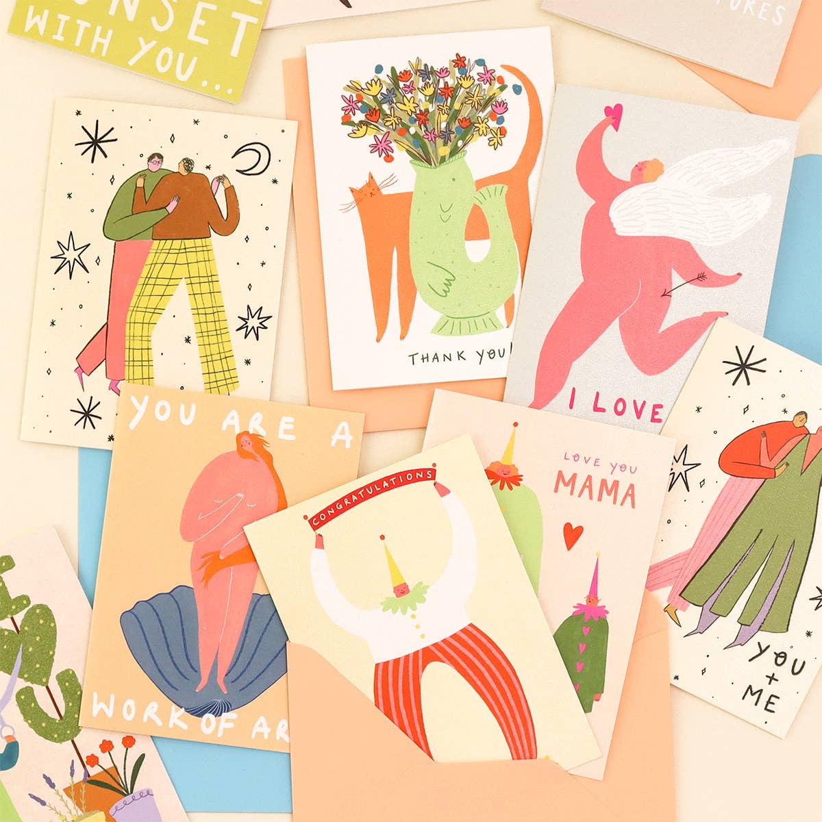 I Love You Cupid Greeting Card