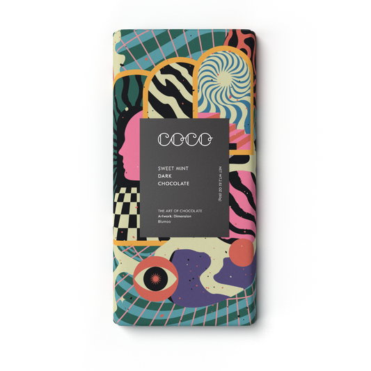 Sweet Mint Dark Chocolate Bar 80g