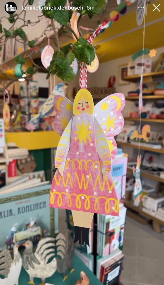 Stardust - Butterfly Woman Sitting Greeting Card