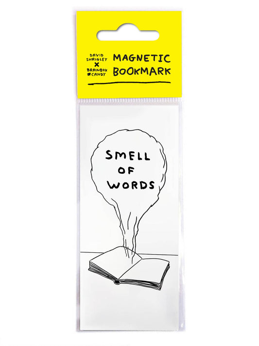 Smell of Words David Shrigley Magnetic Bookmark