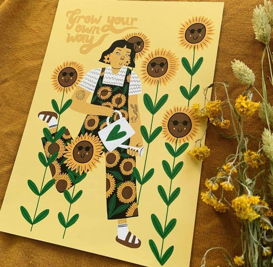 Sunflower Grow Print