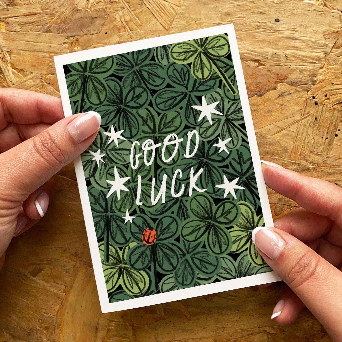 Good Luck Card / Lucky Clover Card