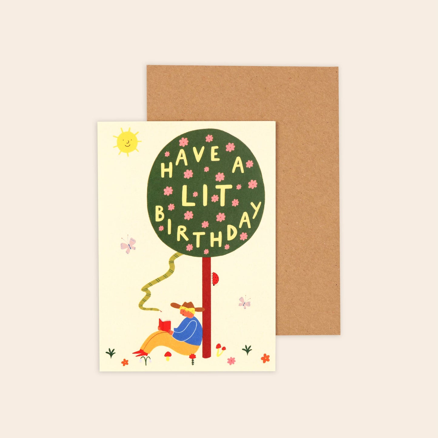 Have A Lit Birthday Greeting Card