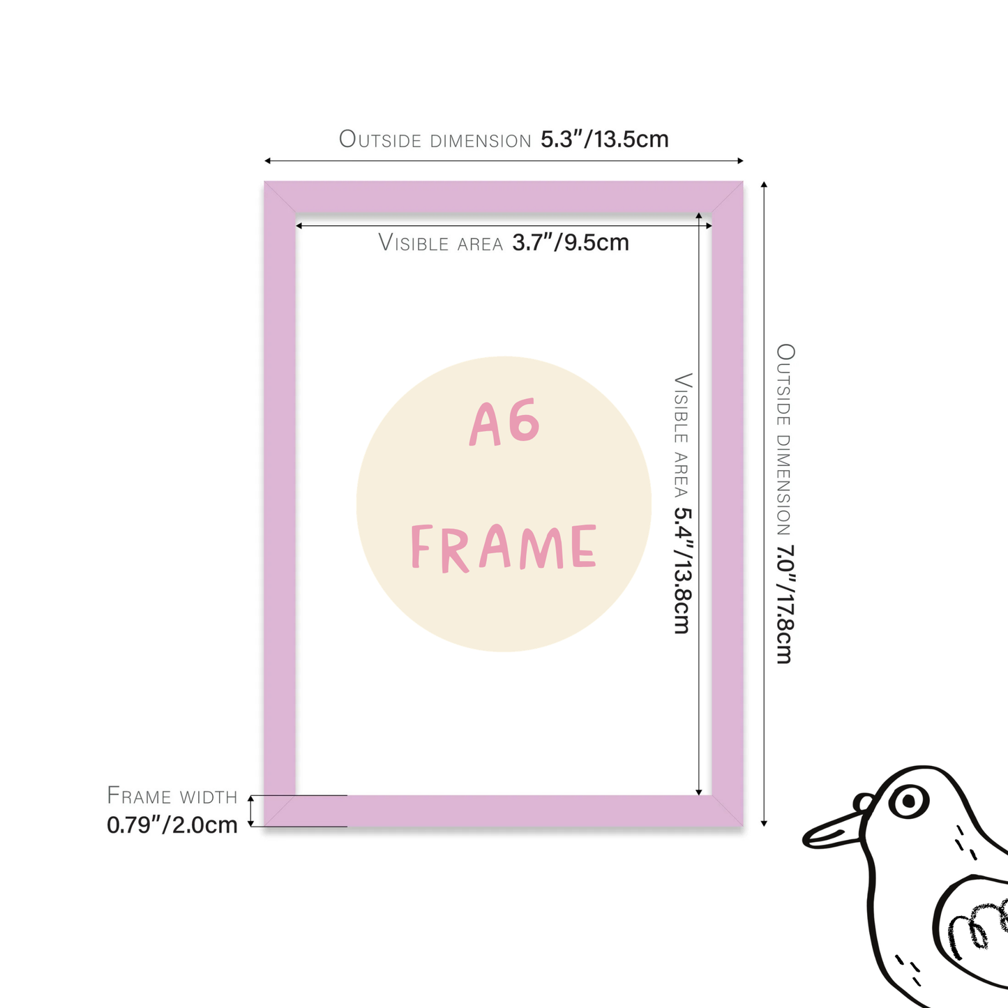 A6 Picture Frame