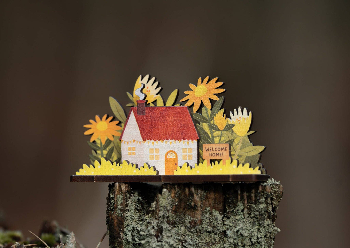 NEW HOME POP OUT CARD