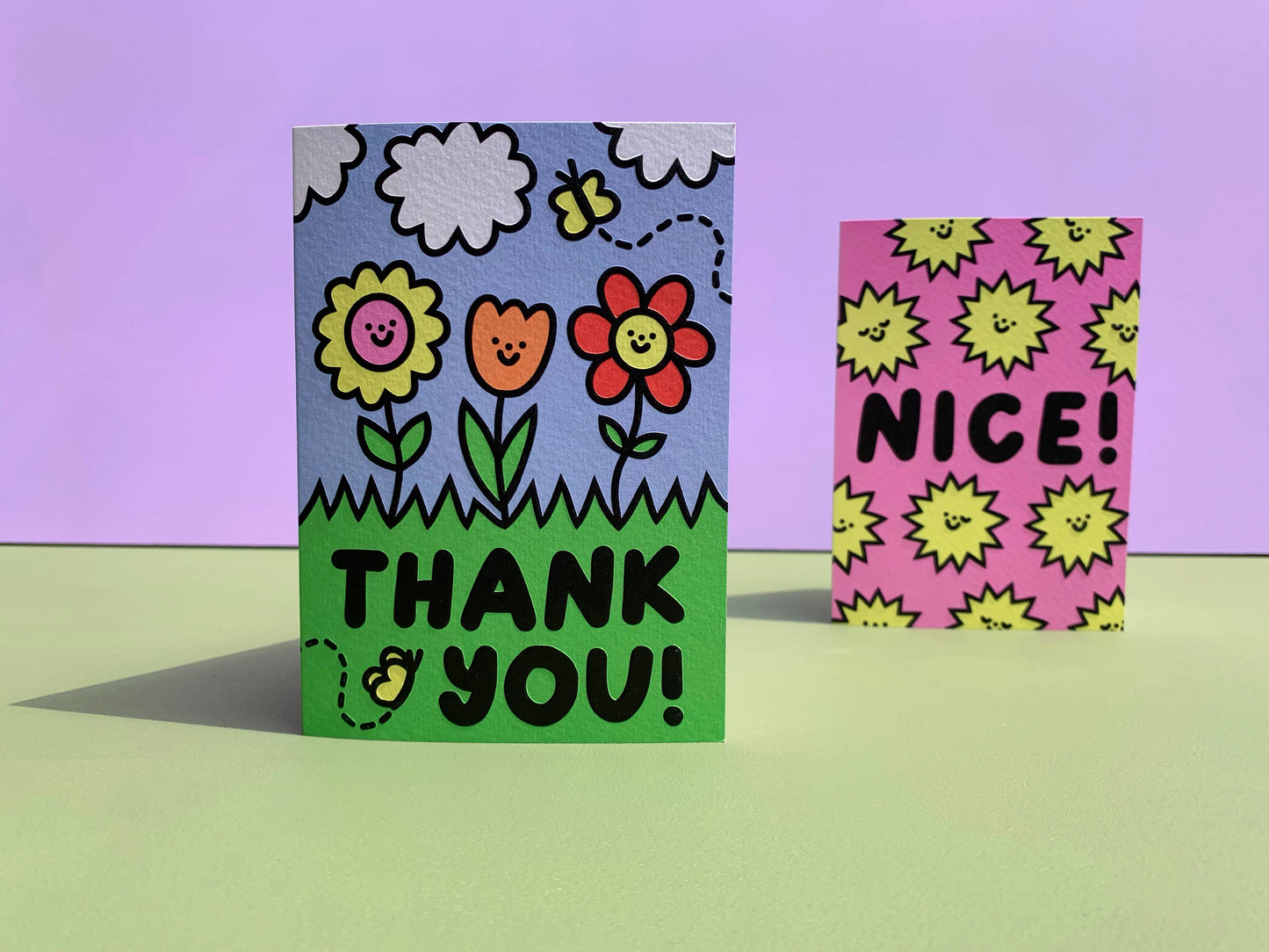Nice! Greeting Card