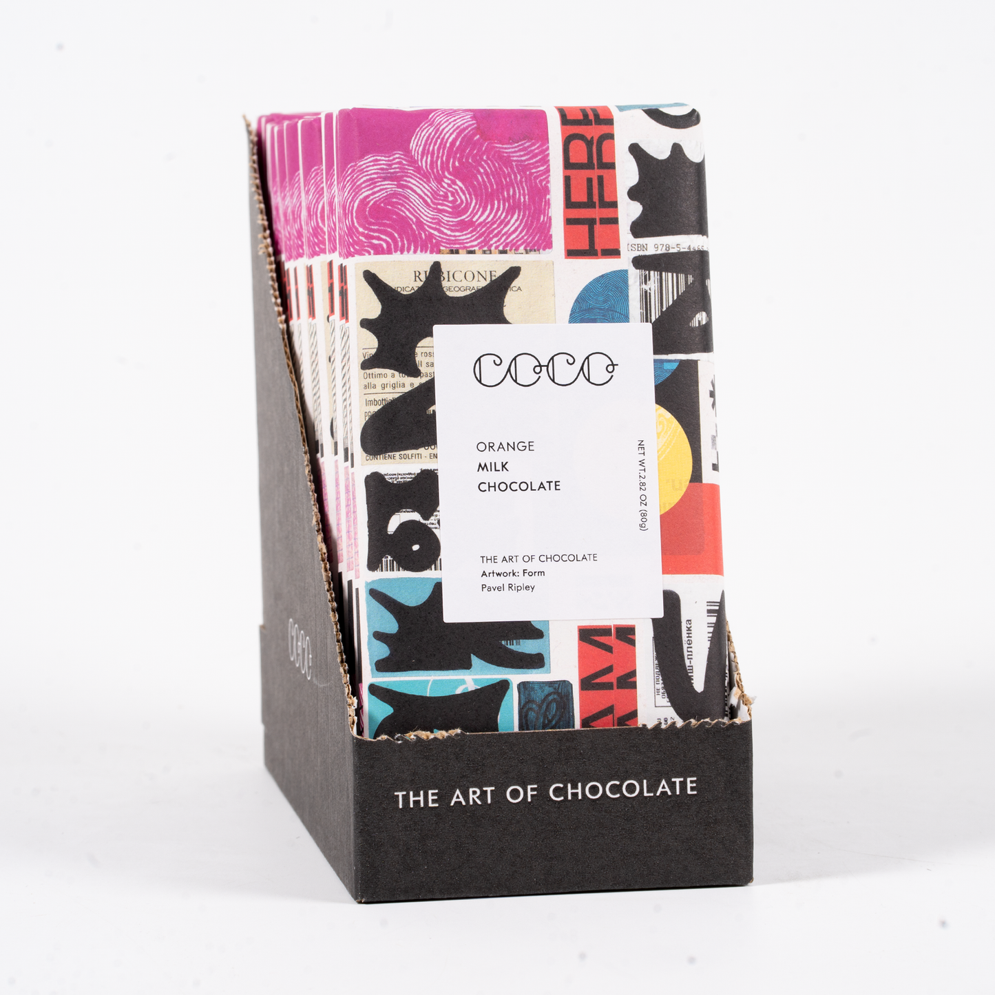 Orange Milk Chocolate Bar 80g