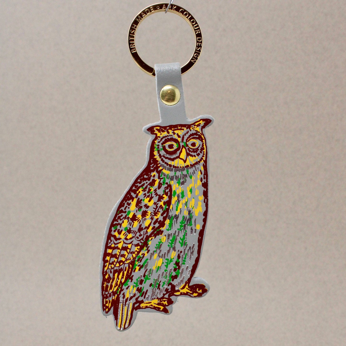 Nocturnal Owl Key Fob