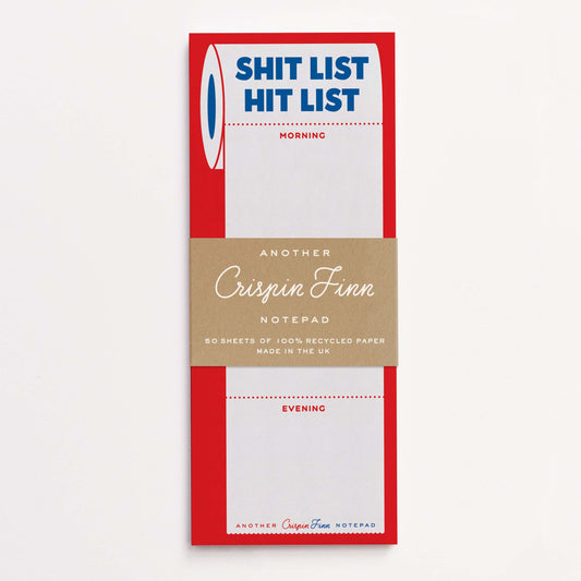 Shit List/ Hit List Note Pad