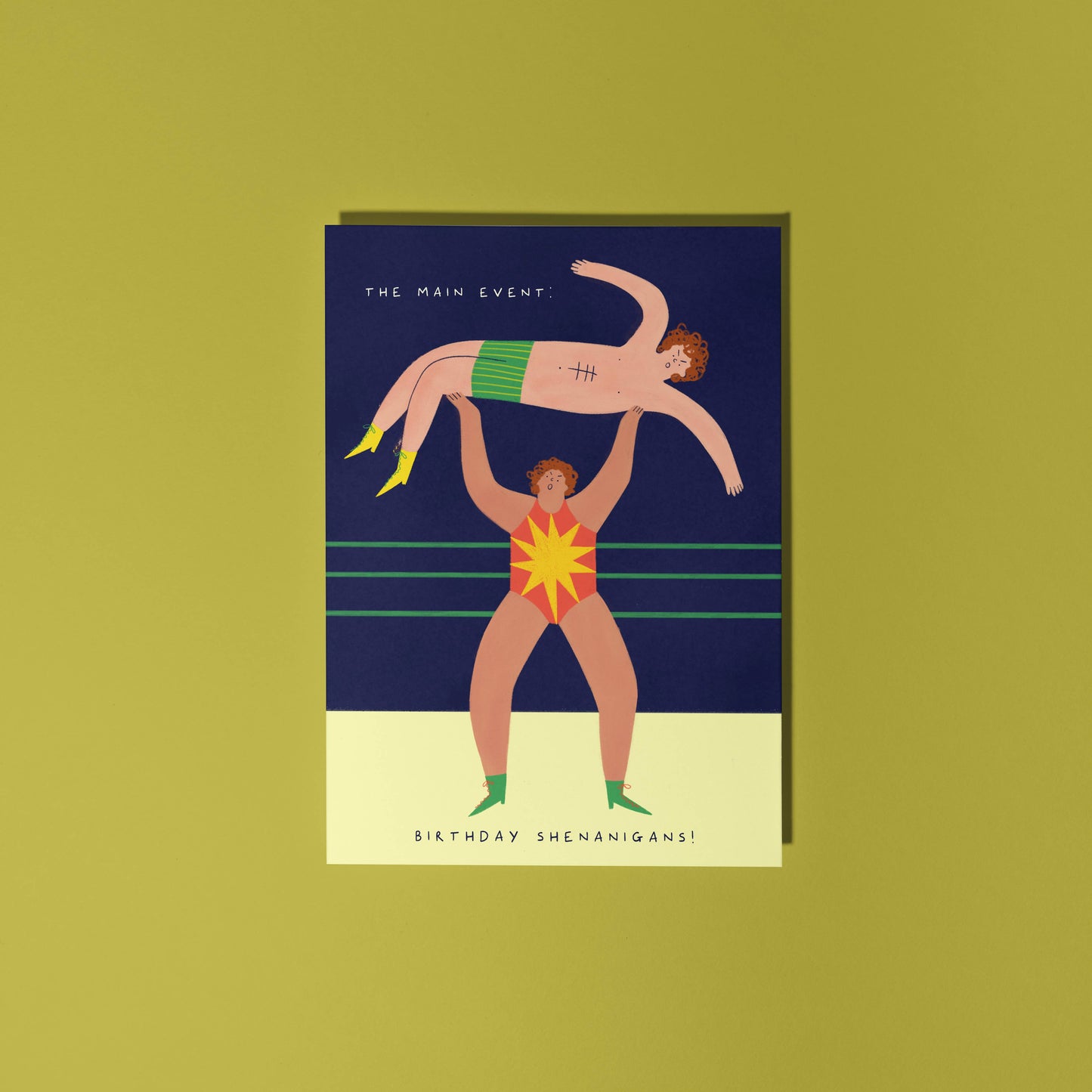 The main Event, Birthday Shenanigans Greeting Card