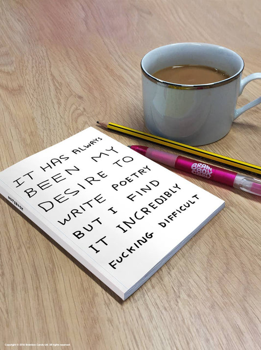 Write Poetry A6 Notebook