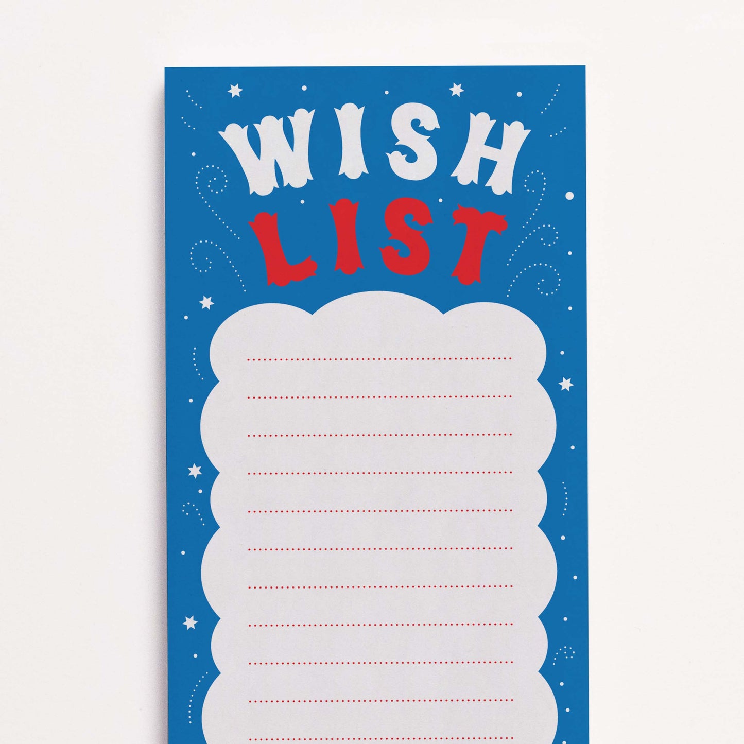 Wish List Note Pad