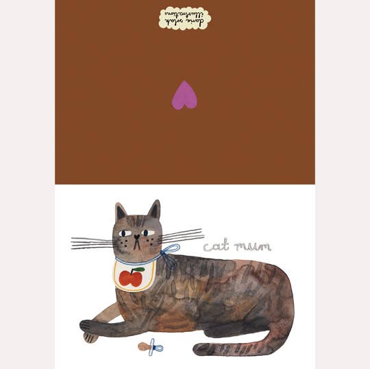 CAT MUM card
