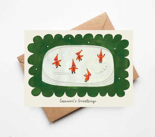 CHRISTMAS ELVES 5 card