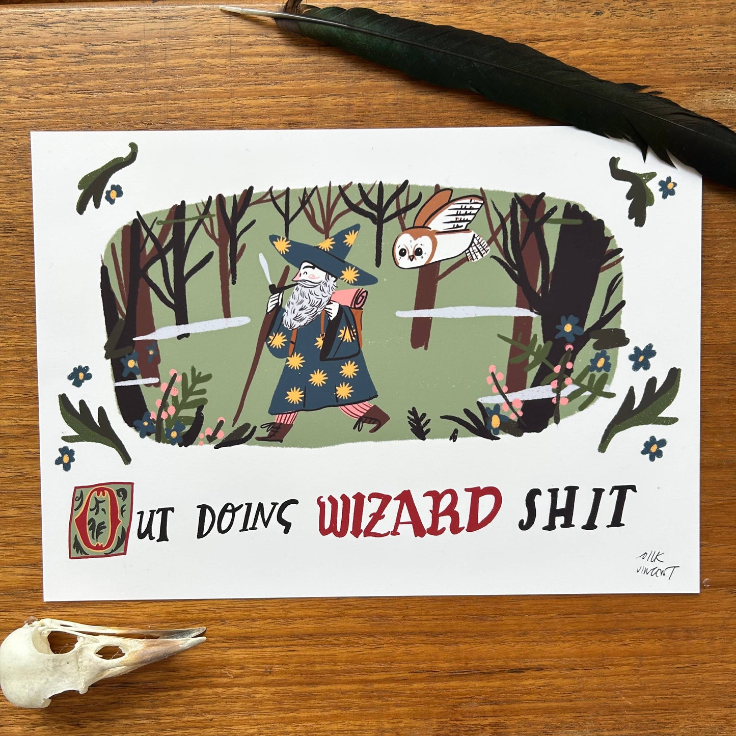 Wizard s**t print 