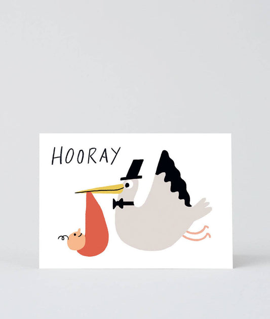 Hooray Greetings Card